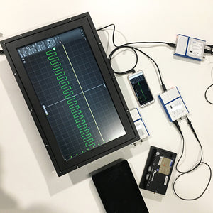 OSC802 Virtual Oscilloscope USB PC Oscilloscope OSC802 80M Sampling 25M Bandwidth Dual Channel