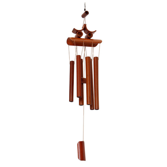 6 Tubes Bamboo Wind Chime Ornament