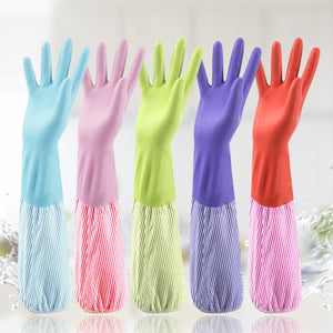 Kitchen Clean Laundry Wash Dishes Dots Beams Warm Clothing Work Gloves