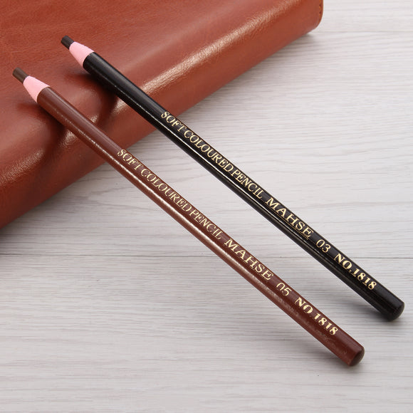 1pc Black Brown Eyebrow Pencil Pen Makeup Cosmetics Long Lasting No Fade