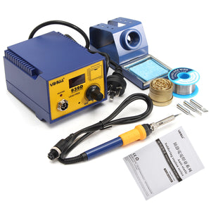 YIHUA 939D 75W Digital Display Soldering Rework Solder Iron Station 3 Tip Lead Welding