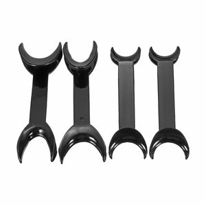 4pcs Durable Dental Double Headed T Shape Cheek Mouth Lip Retractor Opener