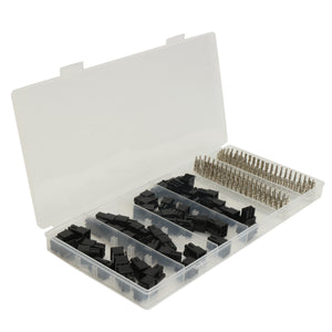 50 Pcs 5557 6 Pin ATX EPS PCI-E Connector With 300 Pcs Terminal Crimp Pin Plug In Box