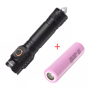 Astrolux S43 4LED Stepless Dimming 18350 18650 Flashlight+Samsung 30Q 20A 18650 Power Battery Flat Top