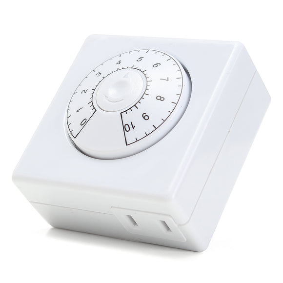 Mechanical Countdown Charging Timer 10 Hour for Wall Plug