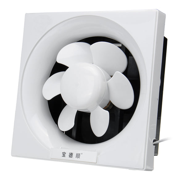 Powerful Low Noise Ventilation Extractor Exhaust Fan Shutter for Bathroo