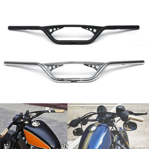 1inch 25mm Motorcycle Drag Z Bar Handlebar For Harley XL883 1200 X48 /Davidson/ Dyna / Softail