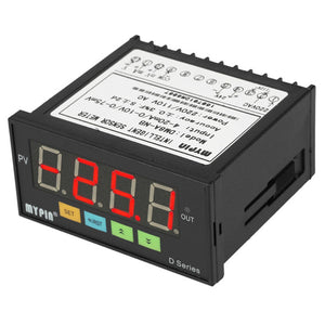 DM8A-NB Digital Sensor Meter Multi-Functional Intelligent Led Display 0-75mV/4-20mA/0-10V Input 2 Relay Alarm Output