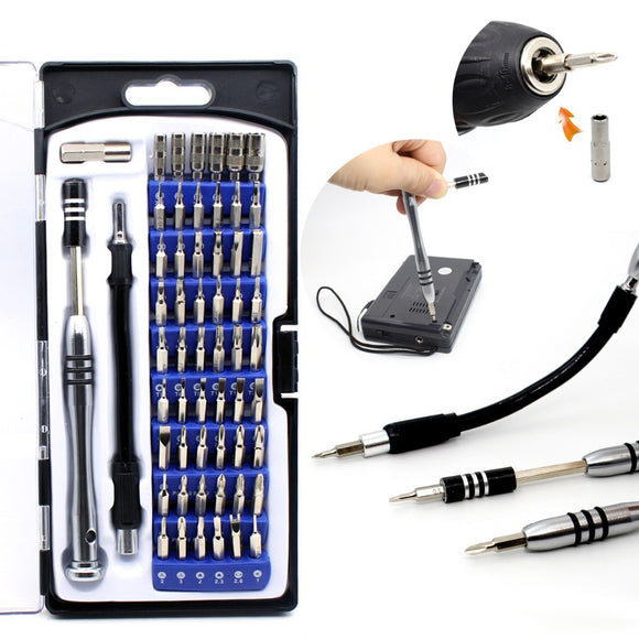 58 in 1 Precision Screwdriver Set Universal Disassemble Repair Tool Kit