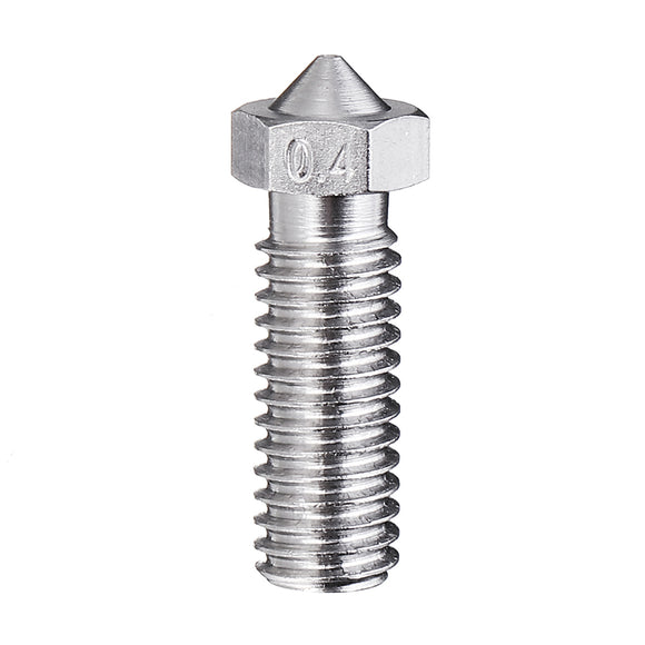 5pcs 0.4mm Stainless Steel Lengthen Volcano Nozzle for 1.75mm Filament 3D Printer