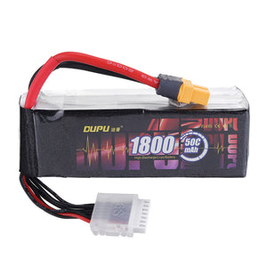 DUPU 22.2V 1800mah 50C 6S Lipo Battery XT60 Plug for FPV RC Drone RC Helicopter