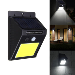 Solar Power 48 LED PIR Motion Sensor Wall Light  Waterproof Outdoor Garden Lamp