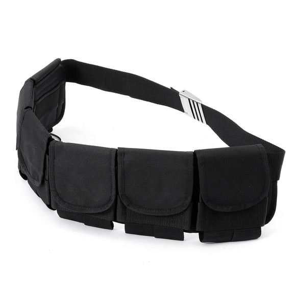 Heavy Duty Diving Adjustable Weight Belt Free Dive Equipment Black Diving Belt