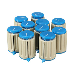 10Pcs 6mm Potentiometer Knob Volume Control Rotary Switch Plastic Cover Cap