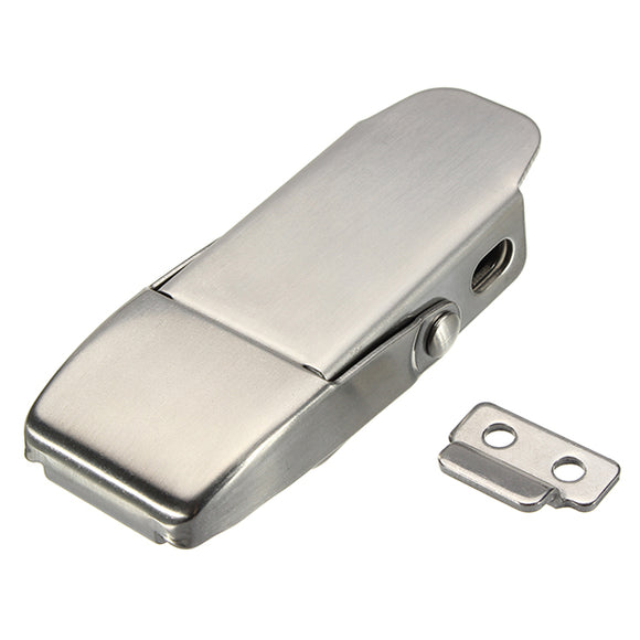 304 Stainless Steel Concealed Toggle Latch Safety Catch Non-Locking Spring Loaded