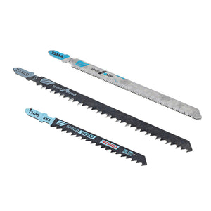 Drillpro 3pcs Reciprocating Saw Blade Jig Saw Blades for Wood Metal Cutting