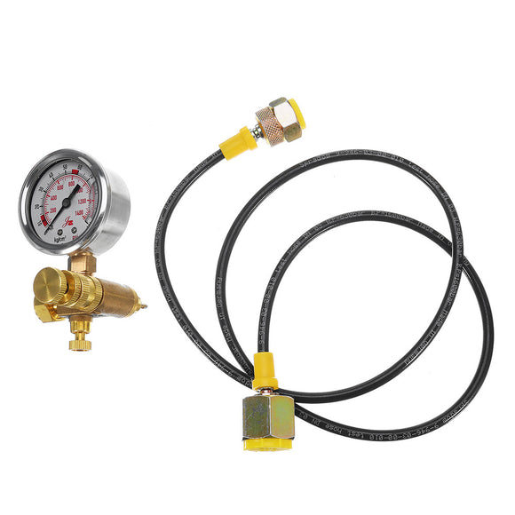 Nitrogen Gas Charging Kit Device for Soosan Furukawa Hydraulic Breaker Hammer Pressure Gauge Reducing