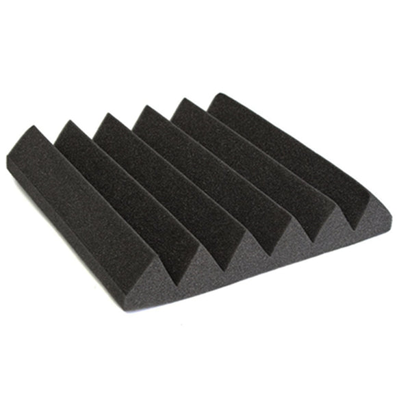 30X30x5cm Soundproofing Acoustic Wedge Foam Black Sound Absorption Treatment Panel