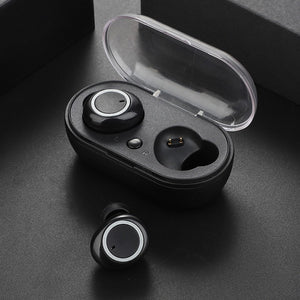 SQ-W1 TWS Wireless bluetooth 5.0 Touch Headset Stereo In-ear Mini CVC8.0 Waterproof Earphone With Mic