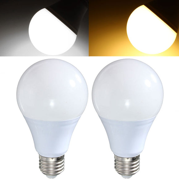 E27 8W 18 SMD 5730 LED Pure White Warm White Globe Lighting Bulb AC85-265V