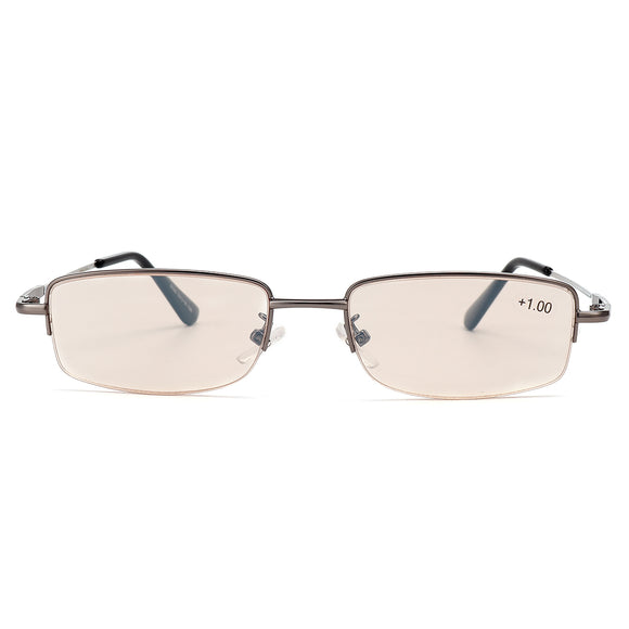 High-definition Anti-blue Ray Computer Reading Glasses Hyperopia Tan Color Lens