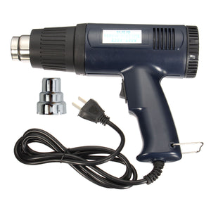 220V 1500W Pro Heat Guns Hot Air Gun Dual Temperature Power Tool Heater with Nozzle