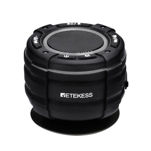 Retekess TR622 87-108MHz FM Radio bluetooth IP67 Waterproof Speaker LED Light Music Player for Dancing Sing Outdoor