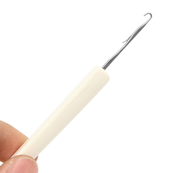 14cm White Crochet Latch tool for 4.5mm Standard Gauge Knitting Machine