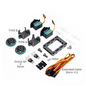 M5Stack Servo Kit 180 Degree Micro Servo 9g SG90 Servo UIFlow Helicopters Drones Airplane