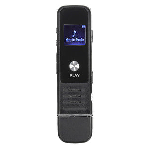 Digital Dictaphone LCD Display USB Voice Recorder Support 32G TF Card