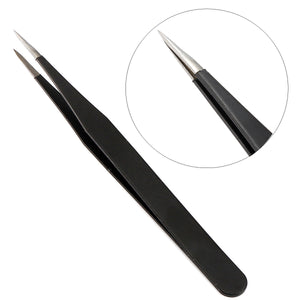 Ingrown Hair Tweezers Eyebrow Splinter Removal Nail Rhinestones Nipper Stainless Steel Blackhead Picking Tool