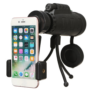 IPRee HD 35x50 Dual Focus Monocular Binocular Optical Lens Telescope With Phone Holder