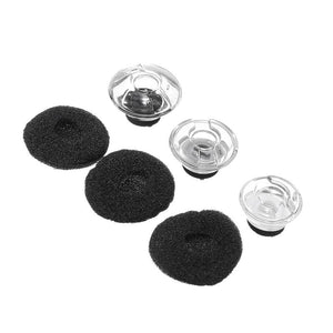 Replacement S M L Black Foam Eartips Ear Cap for Earphone Headphone Voyager LEGEND