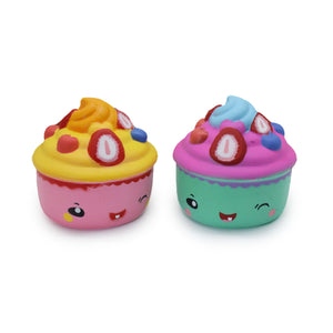 Slow Rebound PU SqueezeToys Simulation Cartoon Donut Cake Ice Creams Pressure Release Squishy Toys