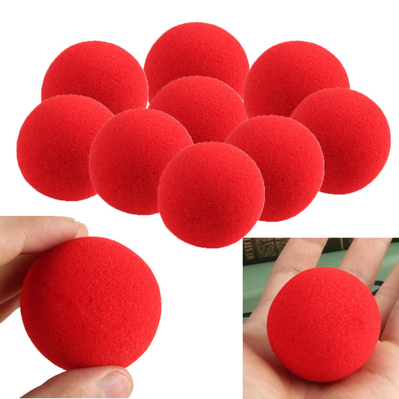 1PCS Close Up Magic Street Trick Soft Sponge Ball Props Clown Nose