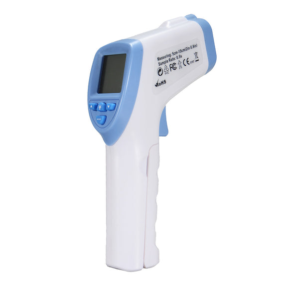 Digital Non Contact No Touch Infrared Forehead Thermometer Measuring Range 32-42.5