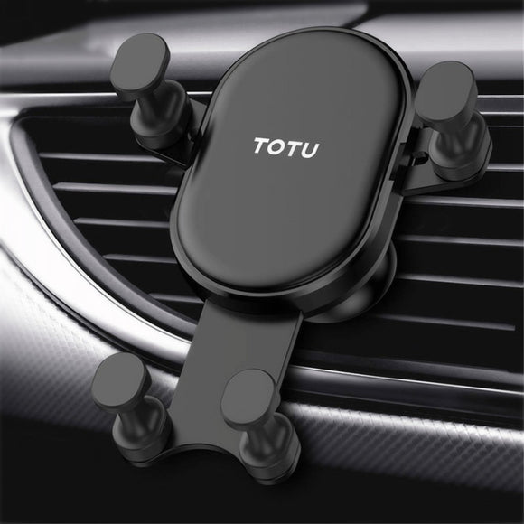 TOTU Gravity Linkage Automatical Lock Car Mount Air Vent Holder for Samsung Xiaomi Mobile Phone