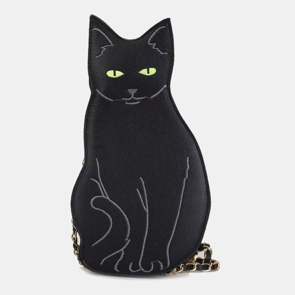 Women Crossbody Bag Cat Fashion Pattern Handbag