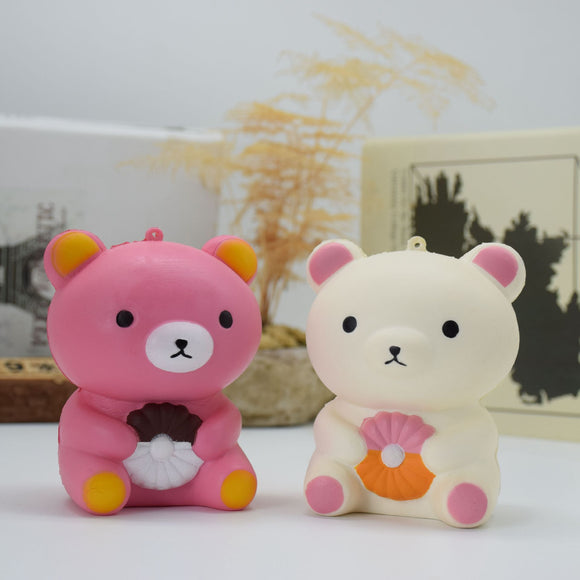 PU Cute Bear Slow Back To Toy Squishy Pressure Relief Toys Random Color