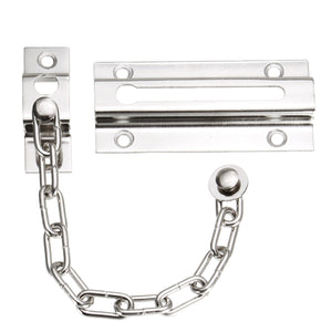 180mm Security Chain Lock Door Catch Latch Safety Iron with Screws