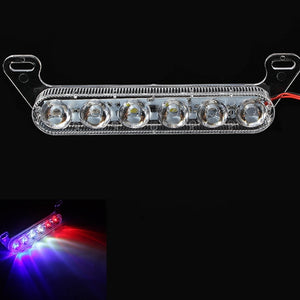 12V Motorcycle LED Taillight License Plate Strobe Brake Light