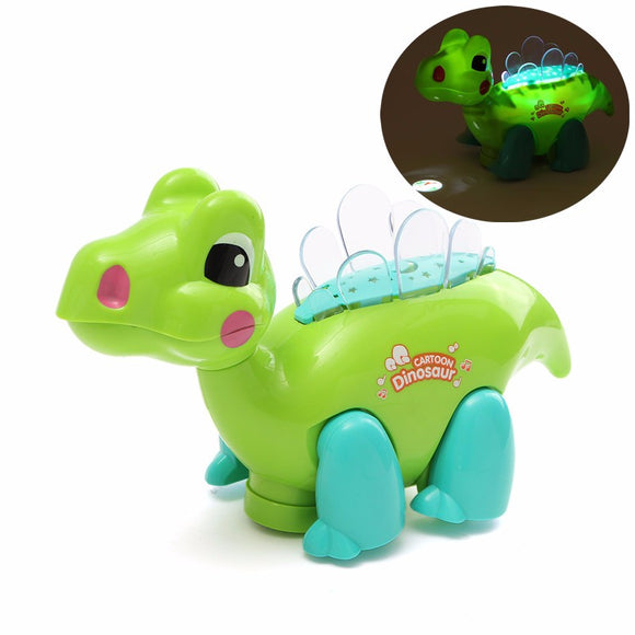 Cartoon Dinosaur Musical Shining Dancing Projector Kids Fun Educational Toy Gift