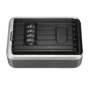 4 Digit Safe Security Key Storage Box Wall Mounted Combination Lock