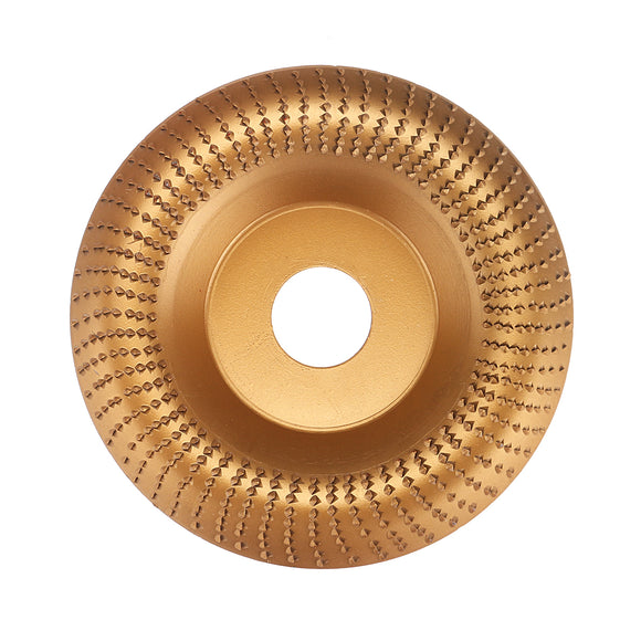 110mm 22mm Bore Carbide Wood Sanding Carving Shaping Disc Wood Angle Grinding Wheel for Angle Grinder