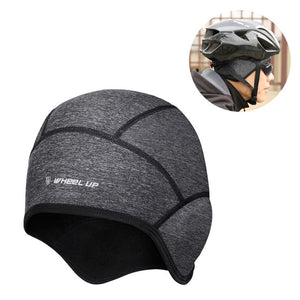 Wheel Up Outdoor Sports Bike Fleece Hat Winter Cycling Snow Warm Windproof Fleece Thermal Riding Hat