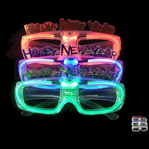 LED Sunglasses Goggles Light Up Shades Flashing Rave Glasses Party Blinds Glowing Toys