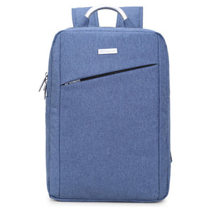 15inch Laptop Nylon Aluminum Alloy Handle Men Backpack Business Travel Backpack