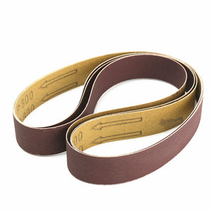 3pcs 760x25mm 800 Grit Sanding Belts Abrasive Sanding Paper