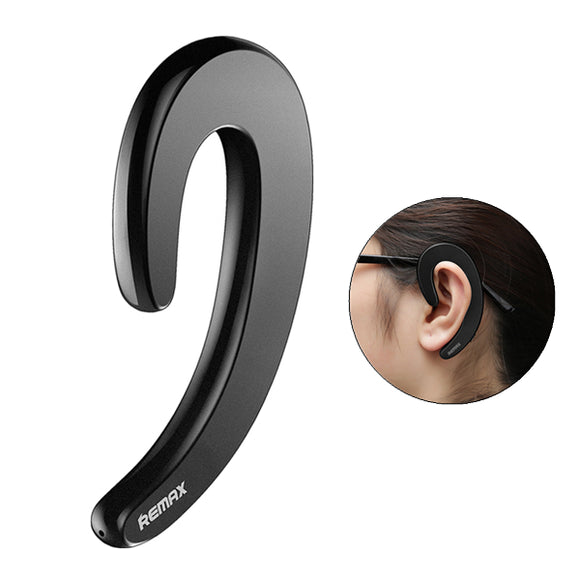 REMAX RB-T20 Ultrathin Earhook Unilateral Bluetooth Earphone Headphone With Mic