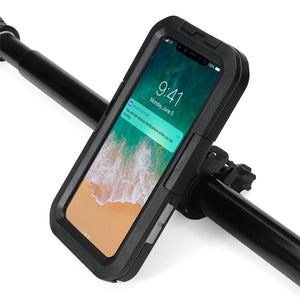 IPX8 Underwater Waterproof Case Motorcycle Bicycle Phone Holder For iPhone XS Max